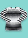 Shaped LS Tee Liquorice