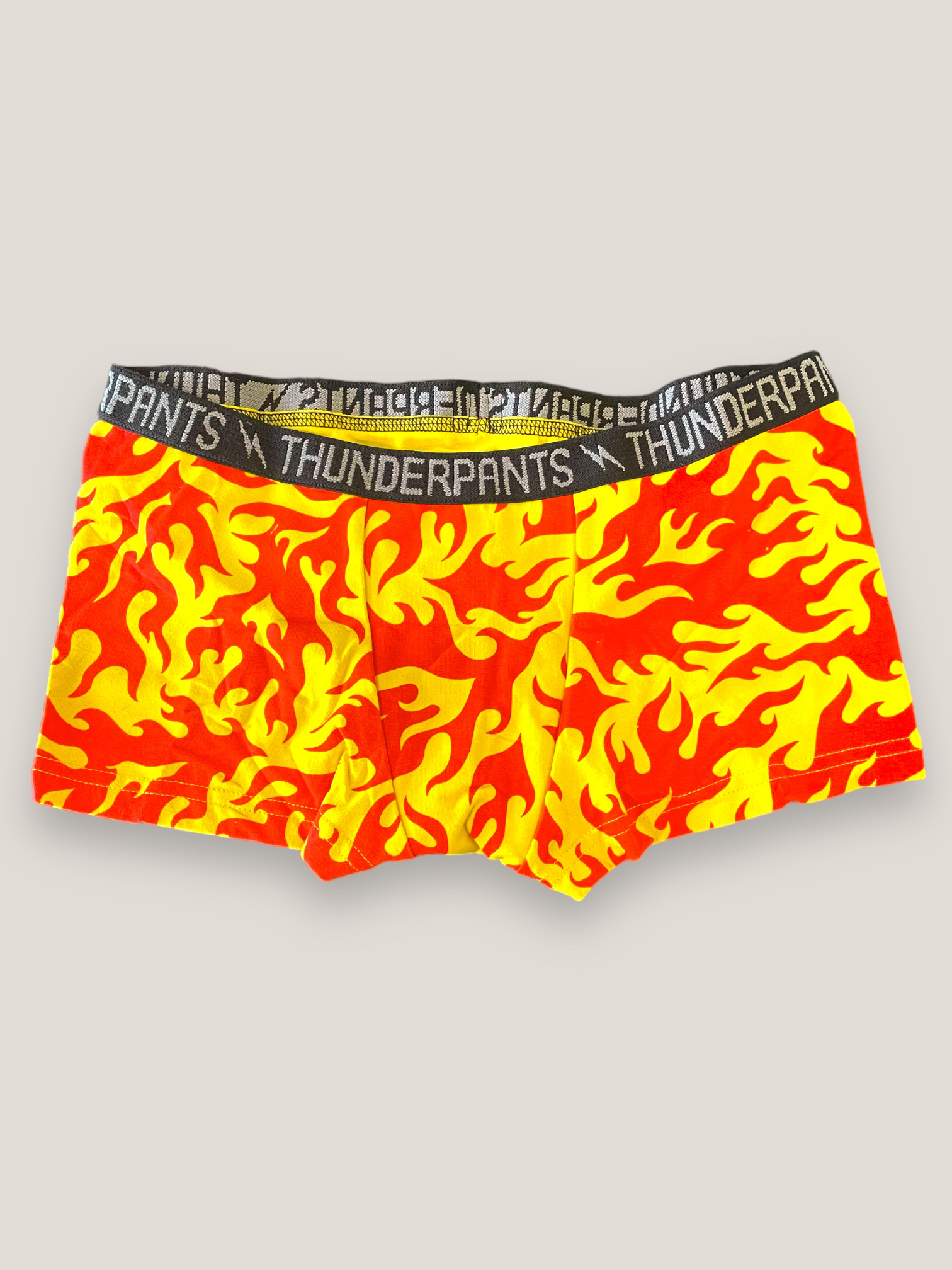 Flat Front Boxer Flames