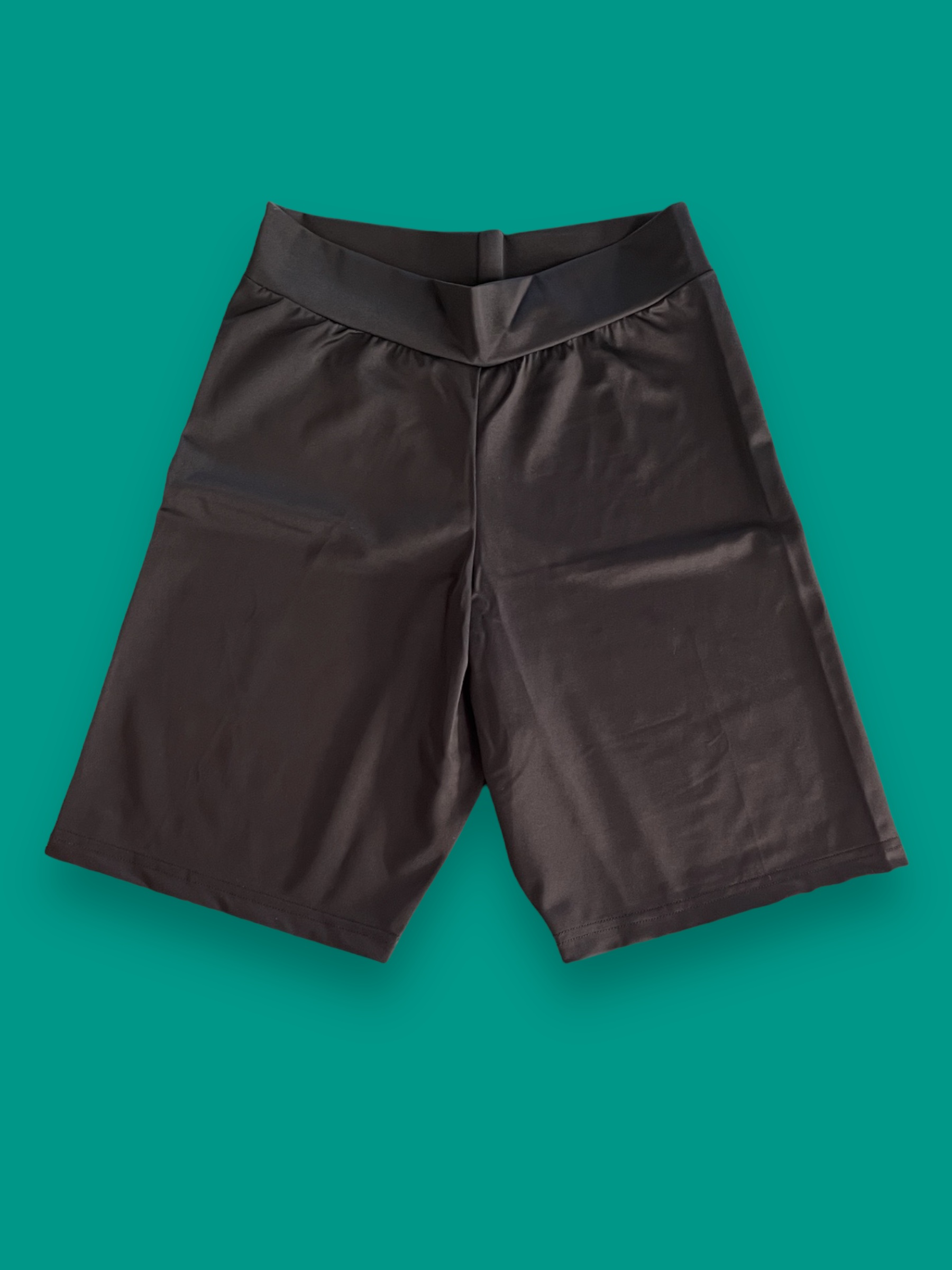 Long Swim Shorts Black