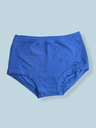 Blue underwear on a light blue background