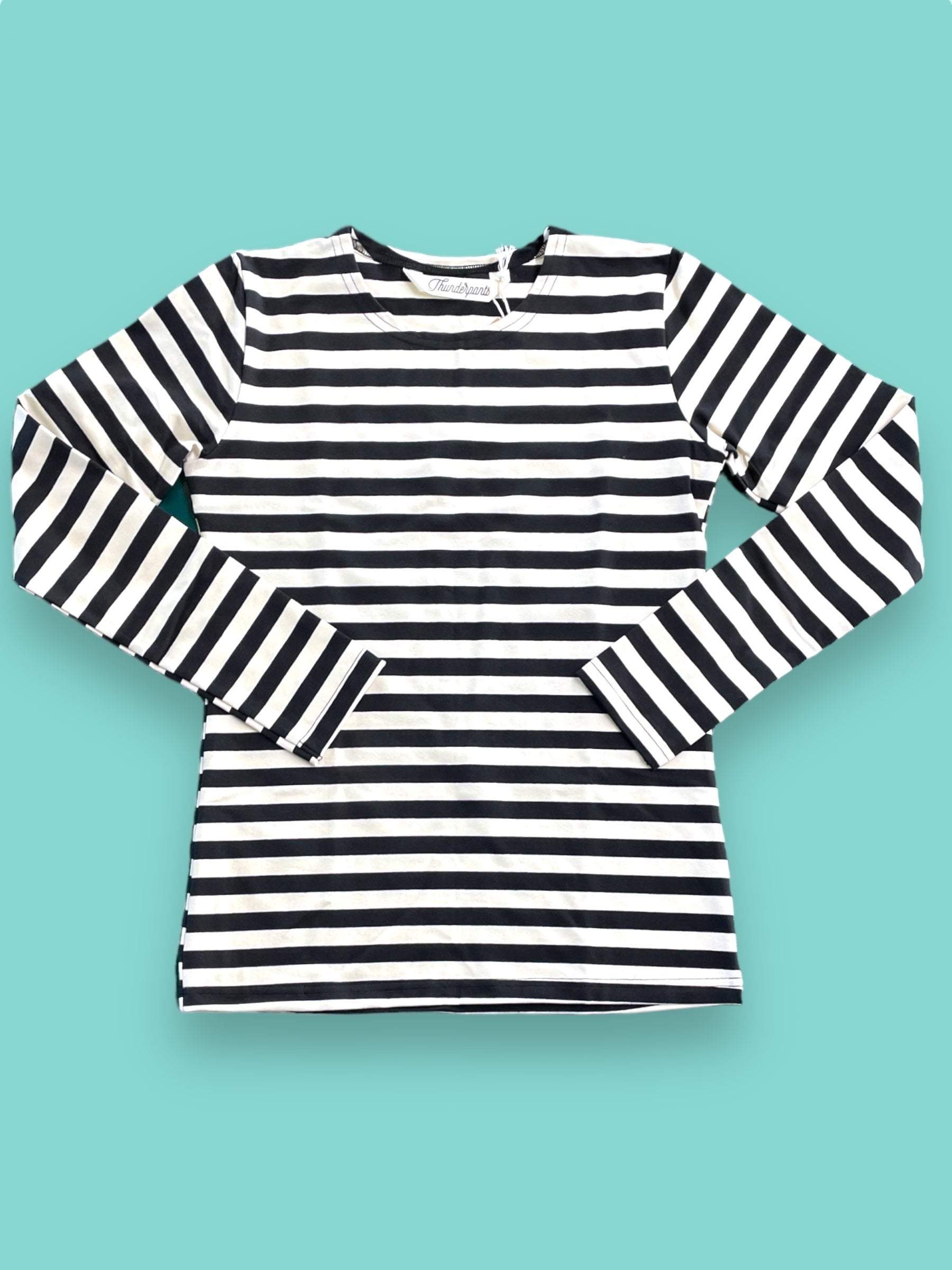 Shaped LS Tee Liquorice