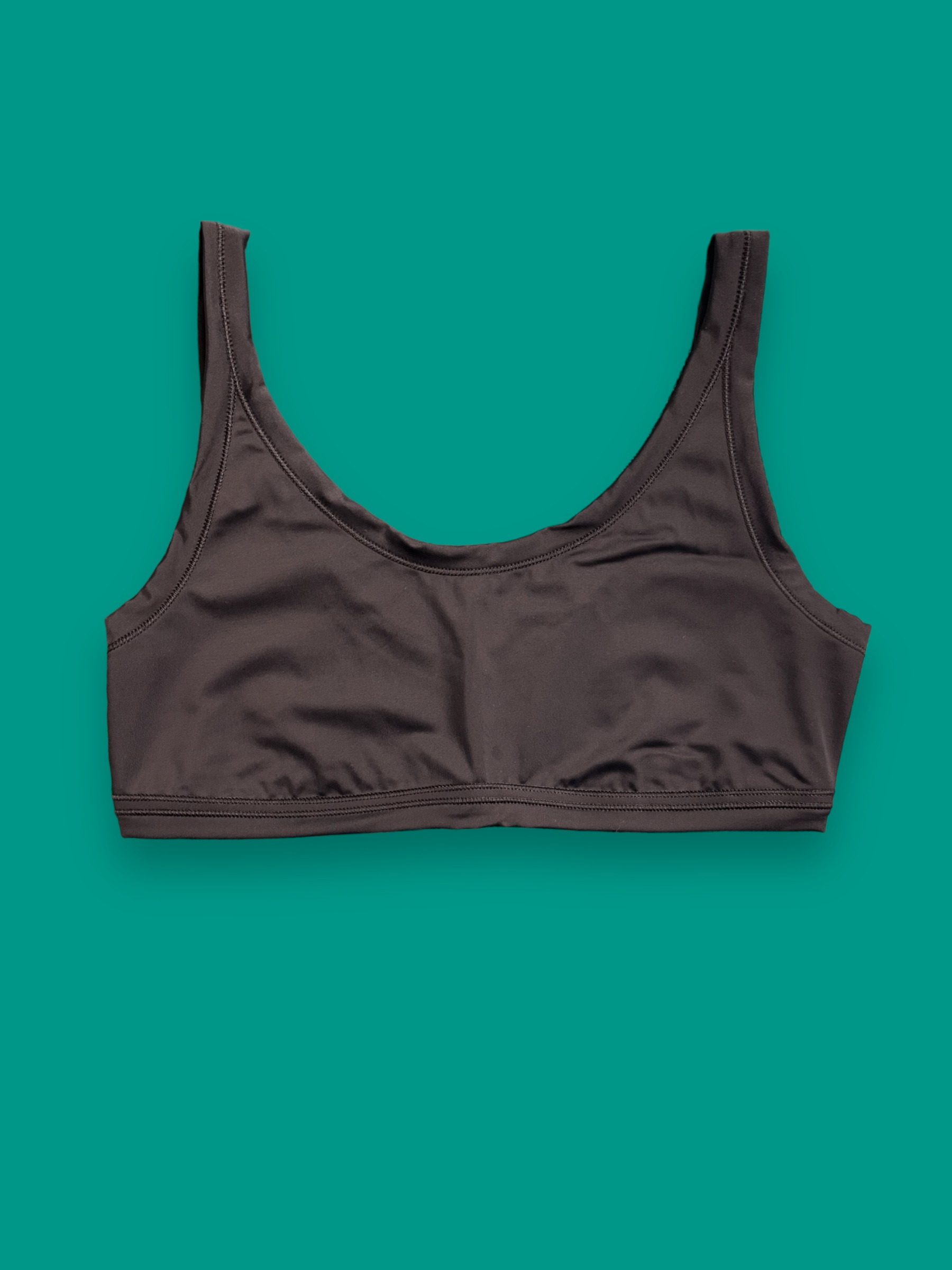 Swim Crop Black