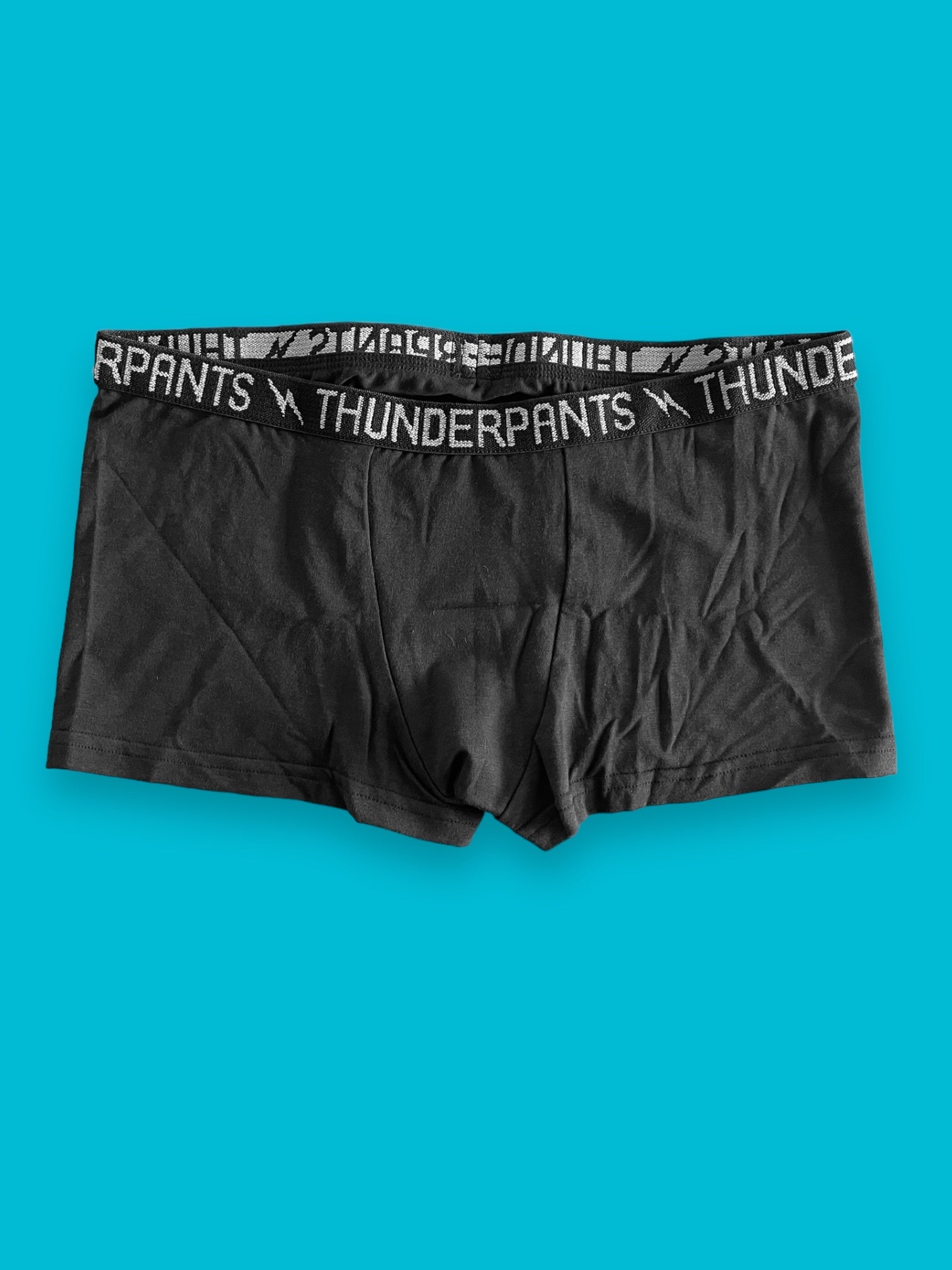 Flat Front Boxer Black