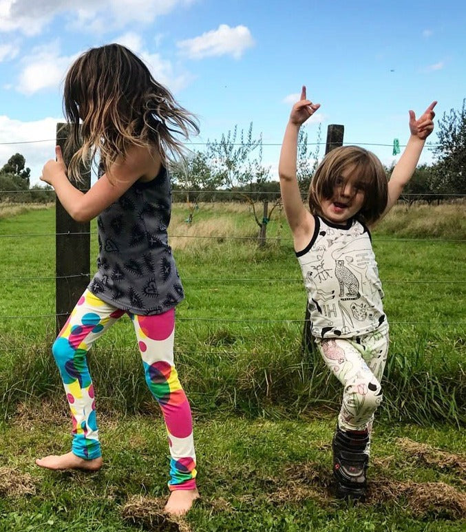 Kids Tights Black – Thunderpants NZ